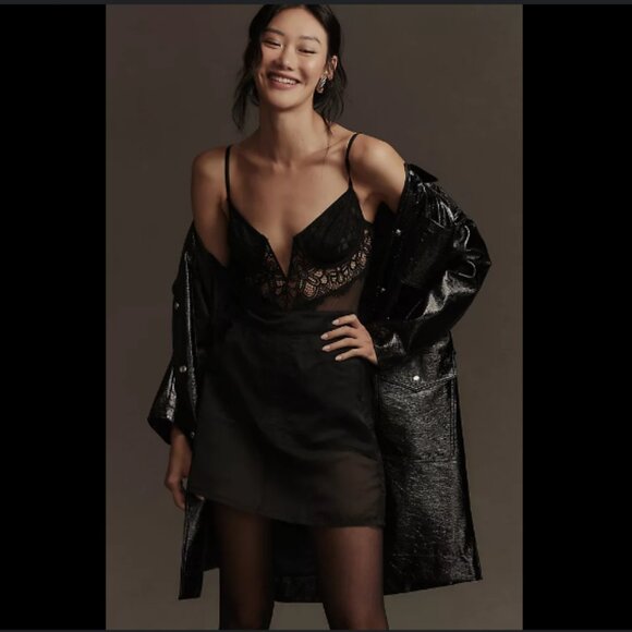 Brand New Pilcro Sheer Organza Mini Skirt - Picture 1 of 9